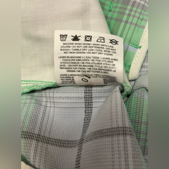 NIKE‎ DRI FIT GOLF UNIQUE CHECKERED SHORTS MENS SIZE 38 ATHLETIC BOTTOMS - Picture 14 of 16